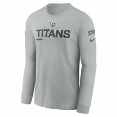 Tennessee Titans Nike 2024 Salute To Service Long Sleeve T-Shirt