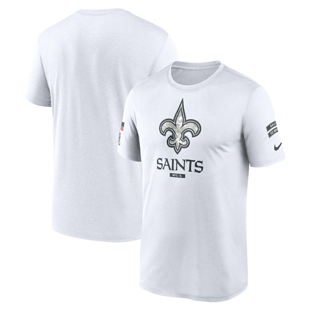 New Orleans Saints Nike 2024 Salute To Service Legend Performance T-Shirt