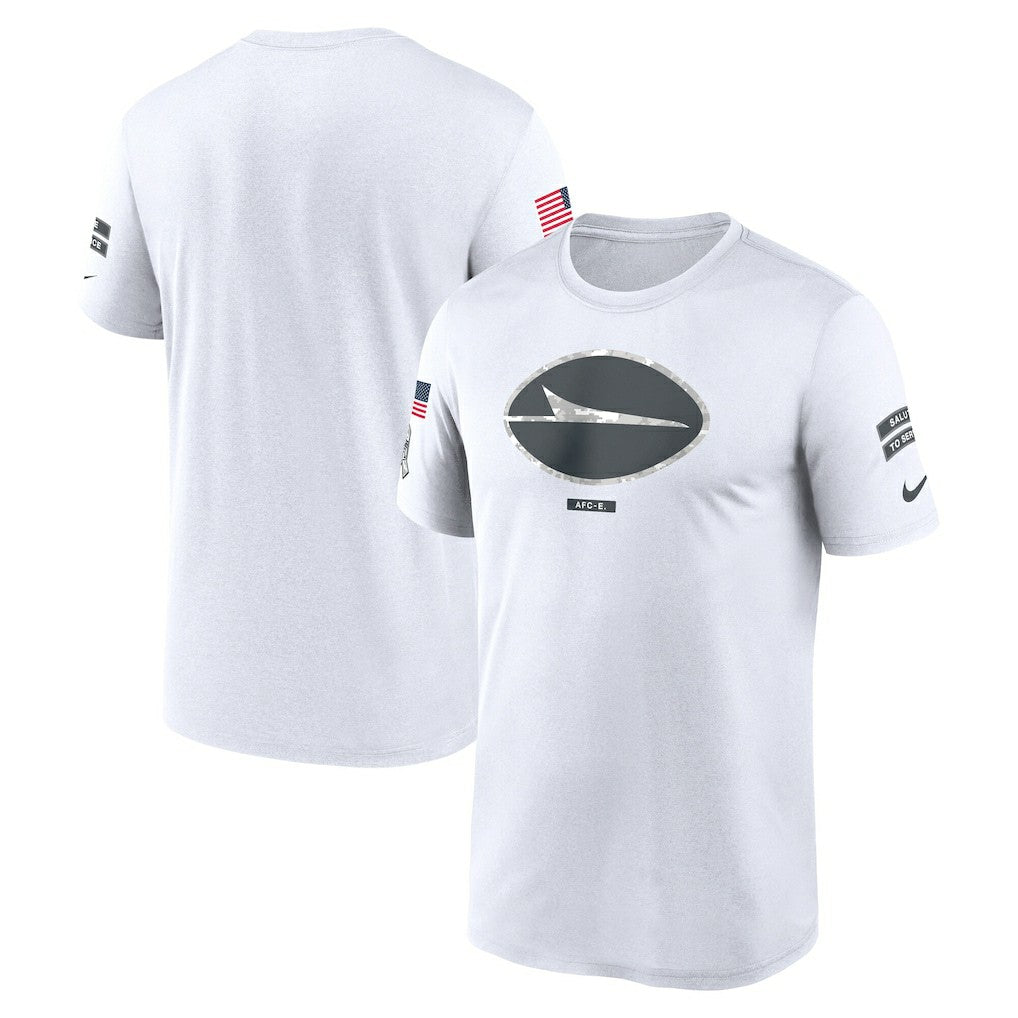 New York Jets Nike 2024 Salute To Service Legend Performance T-Shirt