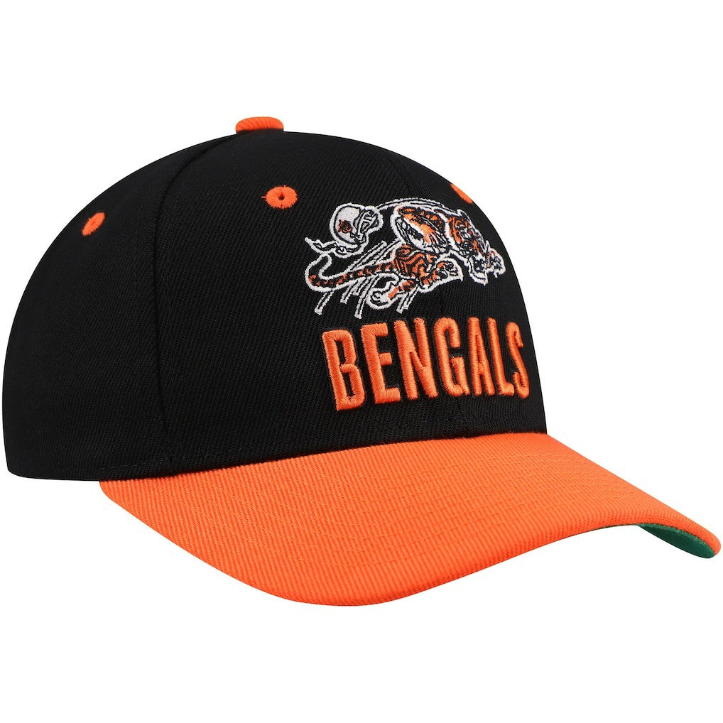 Cincinnati Bengals Mitchell & Ness Youth All In 2.0 Adjustable Hat