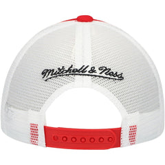 San Francisco 49ers Mitchell & Ness Youth Stripe Trucker Adjustable Hat