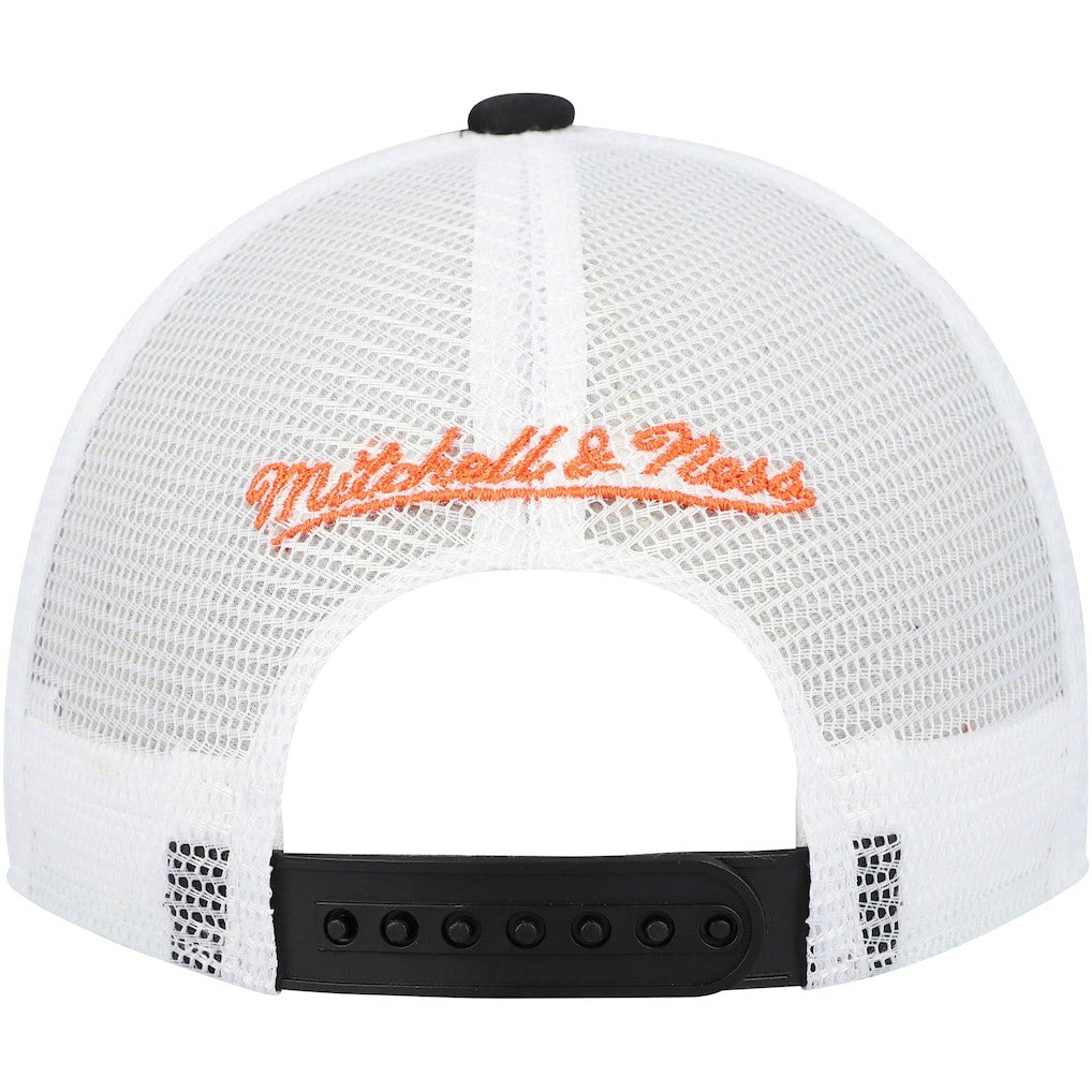 Cincinnati Bengals Mitchell & Ness Youth Stripe Trucker Adjustable Hat