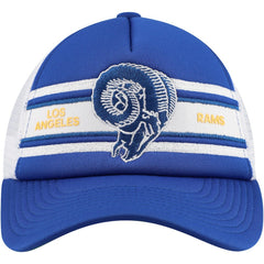 Los Angeles Rams Mitchell & Ness Youth Stripe Trucker Adjustable Hat