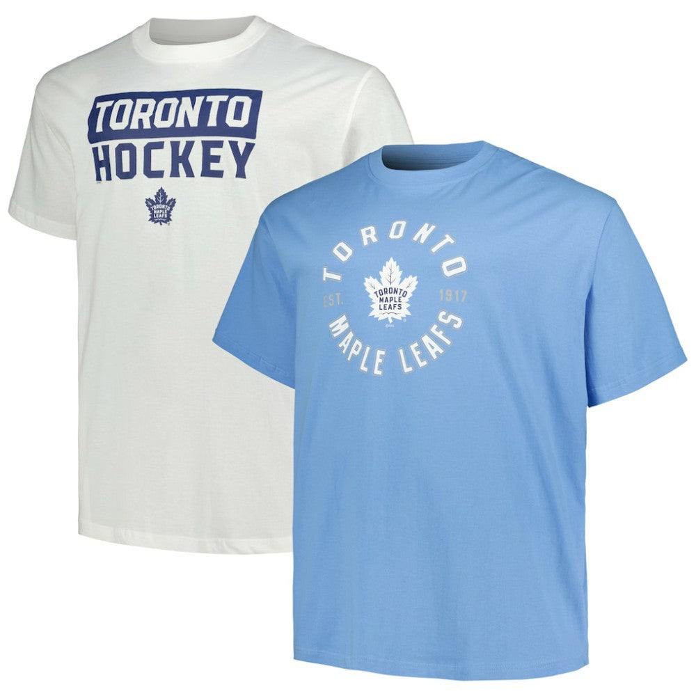 Toronto Maple Leafs Fanatics Big & Tall 2-Pack T-Shirt Set Online