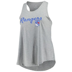 New York Rangers Fanatics Women's Plus Size Racerback Tank Top On Sale