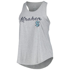Seattle Kraken Fanatics Women's Plus Size Racerback Tank Top Online