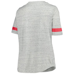 New Jersey Devils Fanatics Women's Plus Size Lace-Up T-Shirt Online