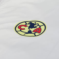 Club America Home Match Hoodie Full-Zip Windbreaker Jacket White
