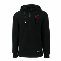 Cincinnati Reds Cutter & Buck City Connect Roam Eco Recycled Half-Zip Pullover Hoodie | MLB For sale