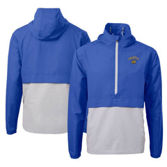 Seattle Mariners Cutter & Buck City Connect Charter Eco Recycled Half-Zip Anorak Jacket | MLB On Sale