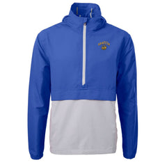 Seattle Mariners Cutter & Buck City Connect Charter Eco Recycled Half-Zip Anorak Jacket | MLB On Sale