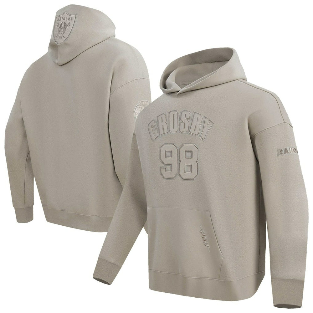 Las Vegas Raiders  Maxx Crosby  Pro Standard Player Name & Number Pullover Hoodie