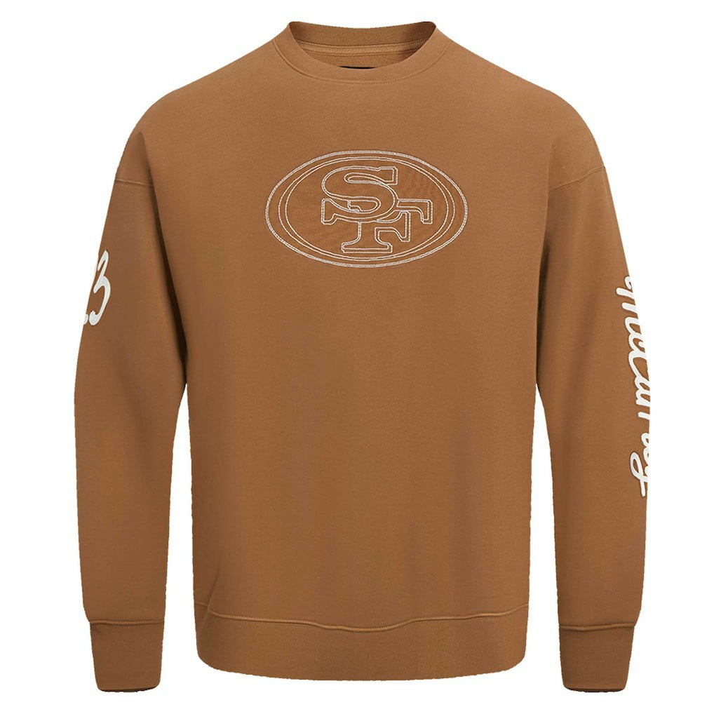 San Francisco 49ers  Christian McCaffrey  Pro Standard Pullover Crewneck Sweatshirt