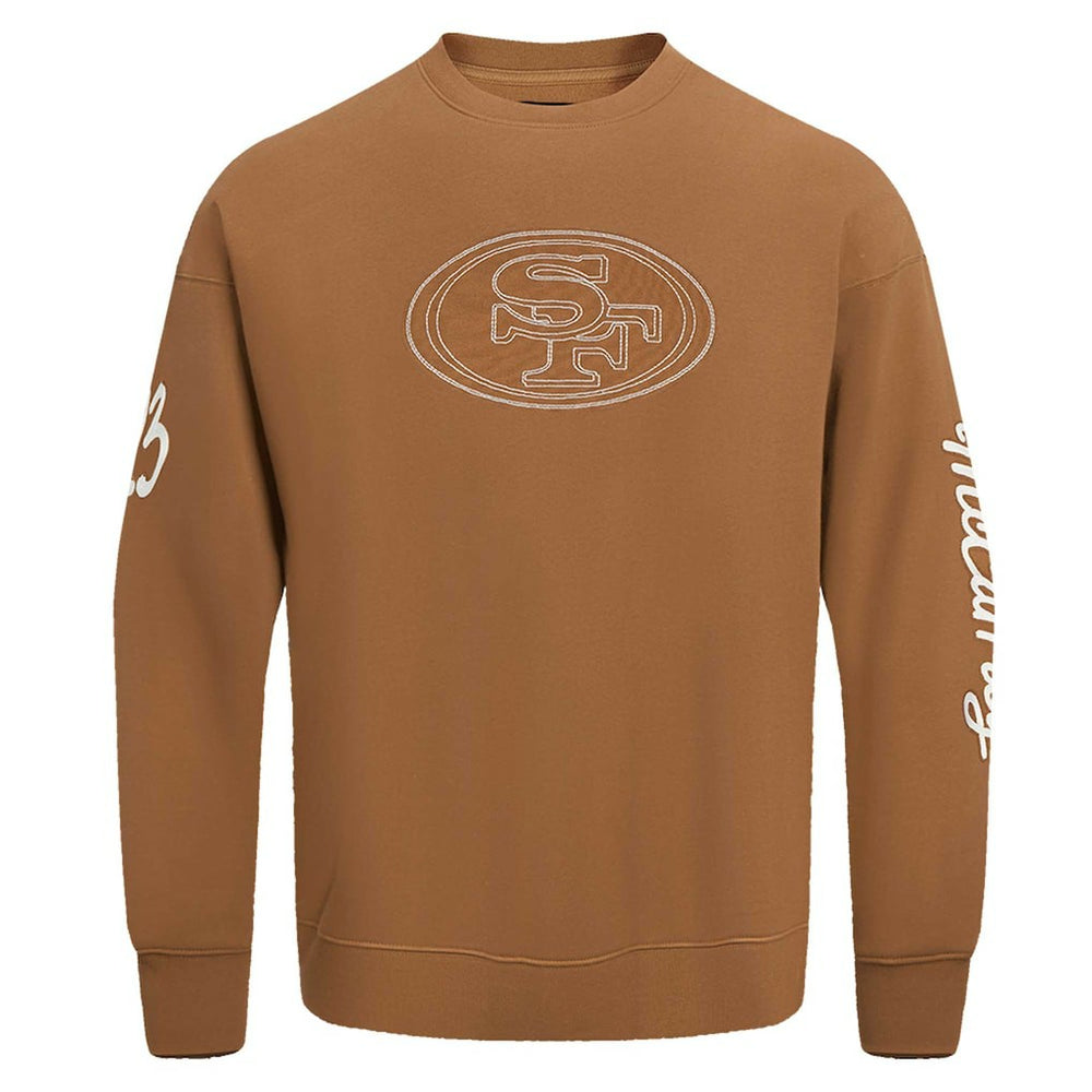 San Francisco 49ers  Christian McCaffrey  Pro Standard Pullover Crewneck Sweatshirt