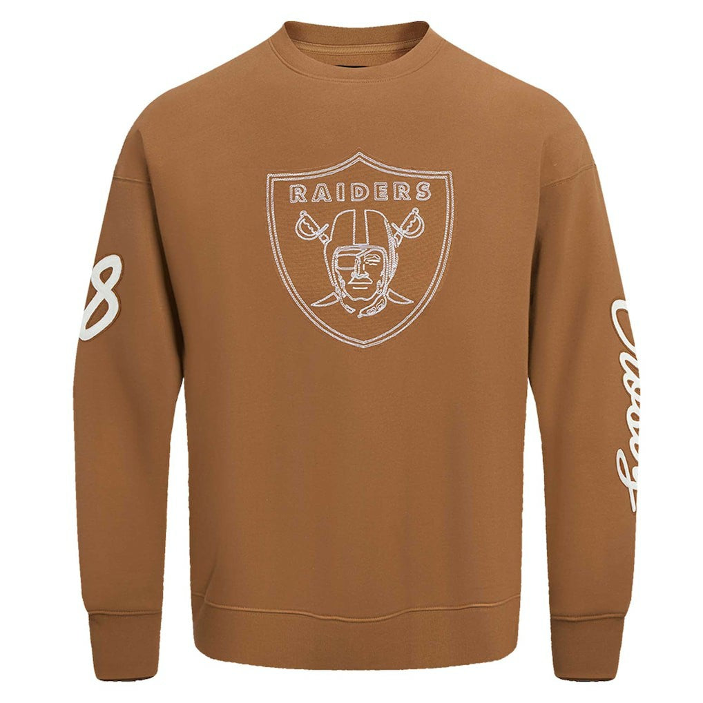 Las Vegas Raiders  Maxx Crosby  Pro Standard Pullover Crewneck Sweatshirt