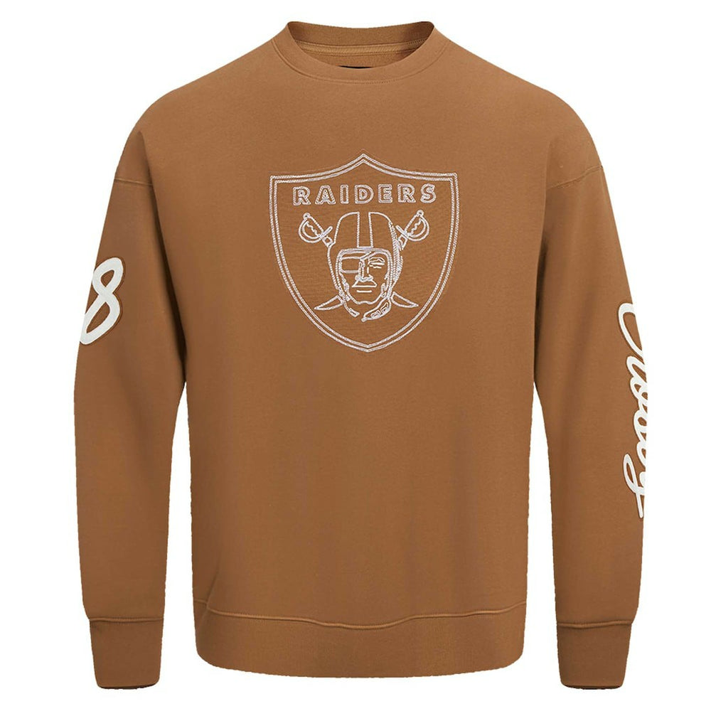 Las Vegas Raiders  Maxx Crosby  Pro Standard Pullover Crewneck Sweatshirt