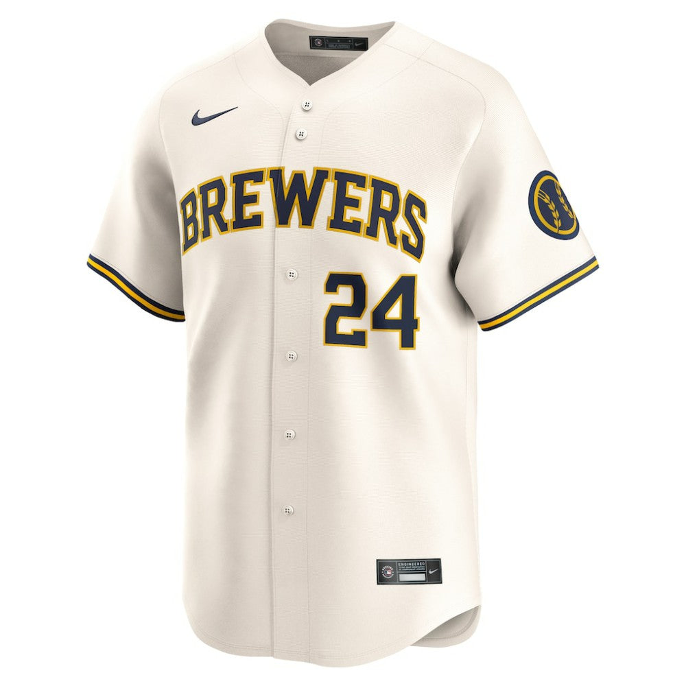 William Contreras Milwaukee Brewers Nike Home Limited Player Jersey | MLB Online