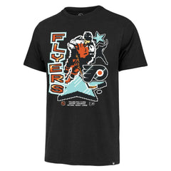 Philadelphia Flyers '47 Lamp Lighter Franklin T-Shirt Outlet
