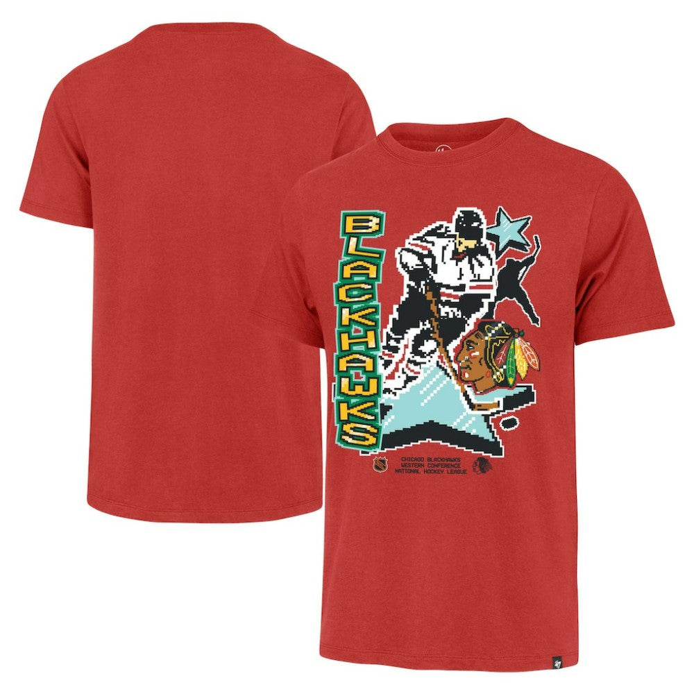 Chicago Blackhawks '47 Lamp Lighter Franklin T-Shirt For Sale