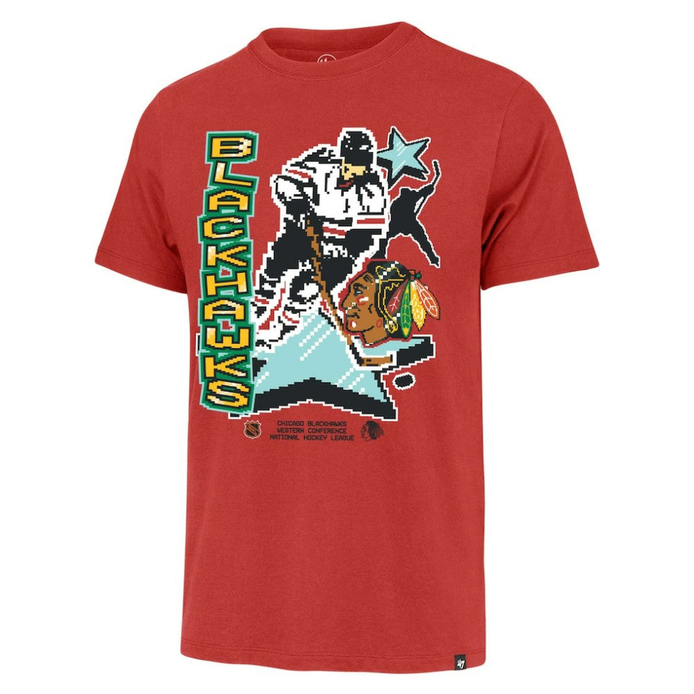 Chicago Blackhawks '47 Lamp Lighter Franklin T-Shirt For Sale
