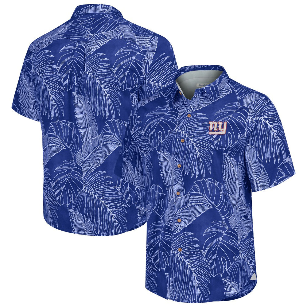 New York Giants Tommy Bahama Sport Vine Line Button-Down Shirt