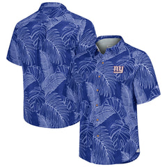 New York Giants Tommy Bahama Sport Vine Line Button-Down Shirt