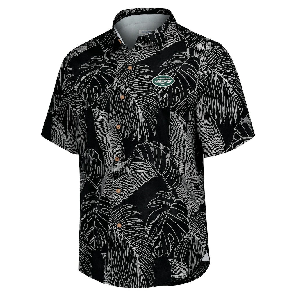 New York Jets Tommy Bahama Sport Vine Line Button-Down Shirt