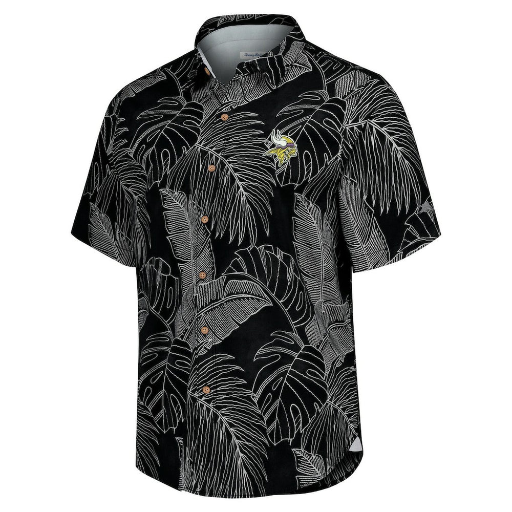 Minnesota Vikings Tommy Bahama Sport Vine Line Button-Down Shirt