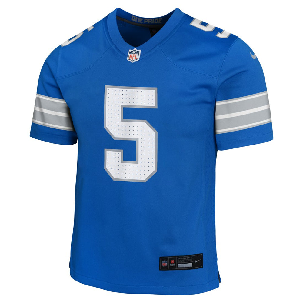 Detroit Lions Nike David Montgomery  Youth Game Jersey