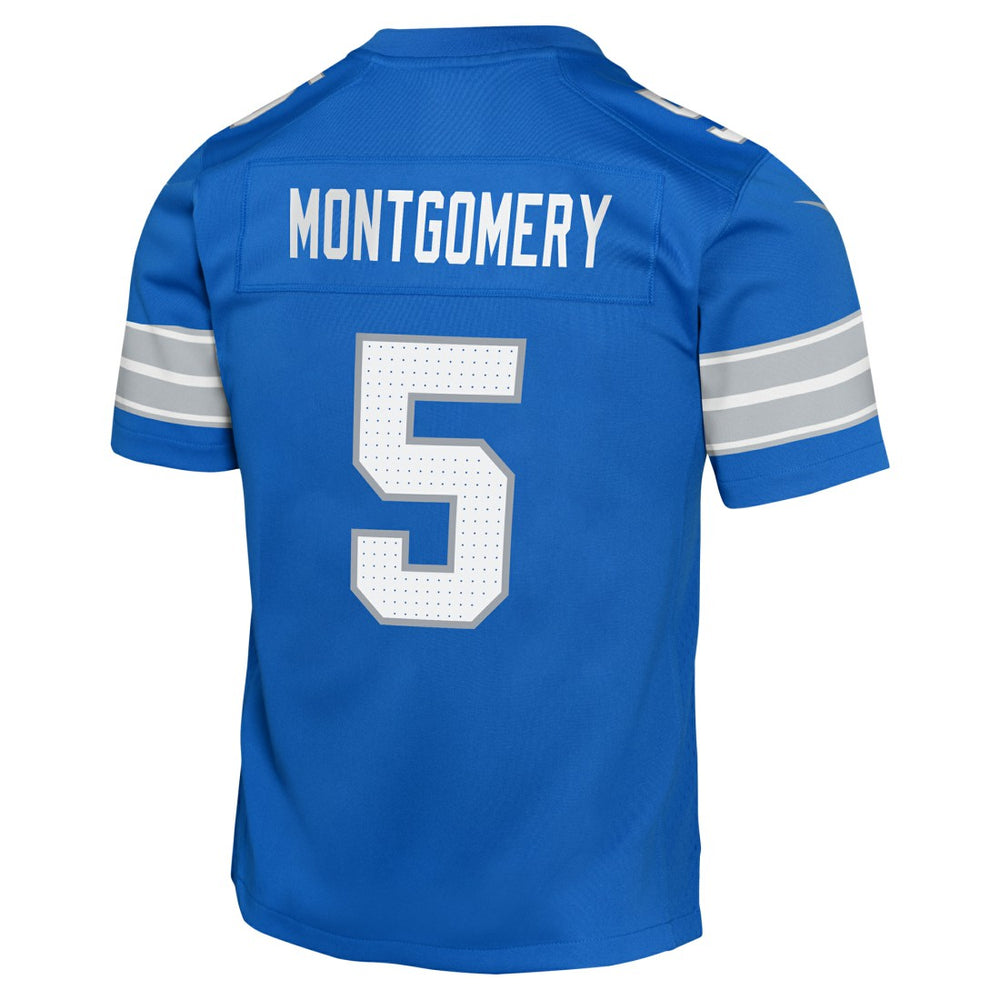 Detroit Lions Nike David Montgomery  Youth Game Jersey