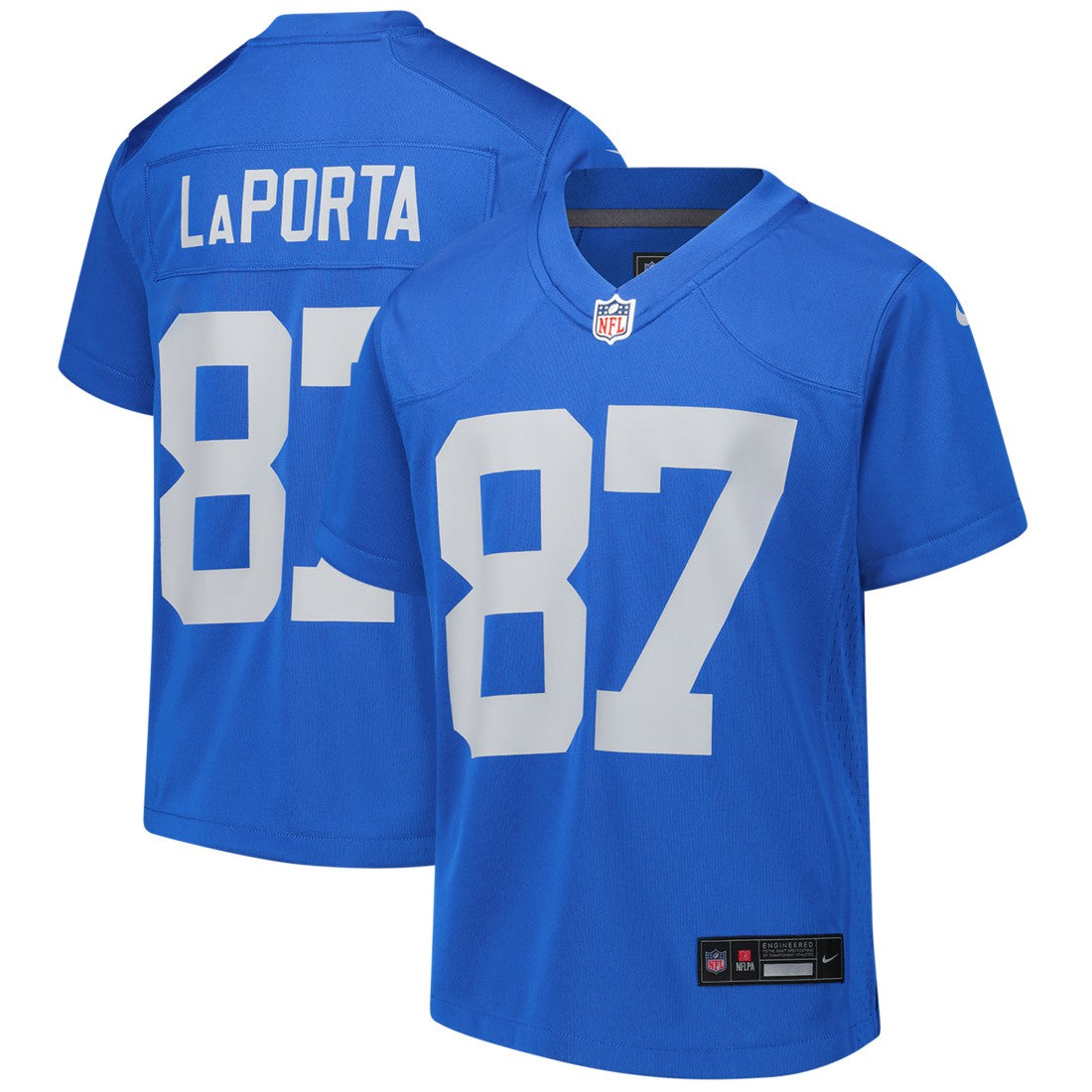 Detroit Lions Nike Sam LaPorta  Youth Game Jersey