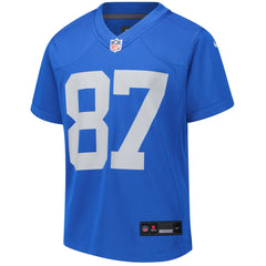 Detroit Lions Nike Sam LaPorta  Youth Game Jersey