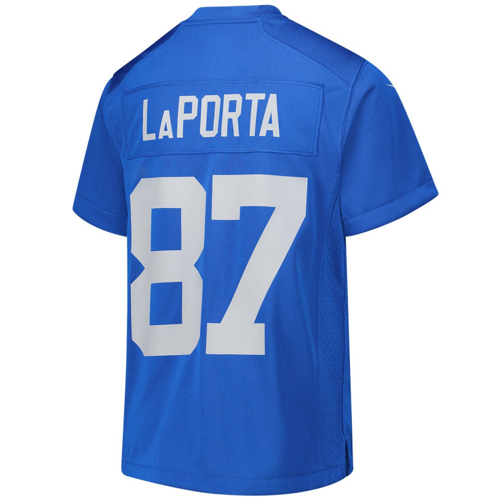Detroit Lions Nike Sam LaPorta  Youth Game Jersey