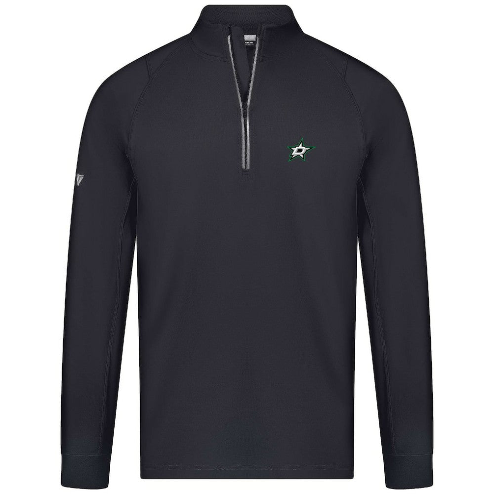 Dallas Stars Levelwear Theory Insignia Core Quarter-Zip Pullover Top For Sale