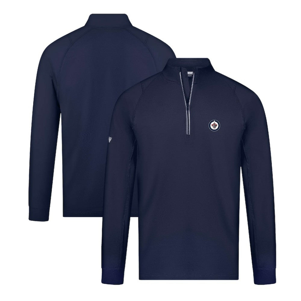 Winnipeg Jets Levelwear Theory Insignia Core Quarter-Zip Pullover Top Online