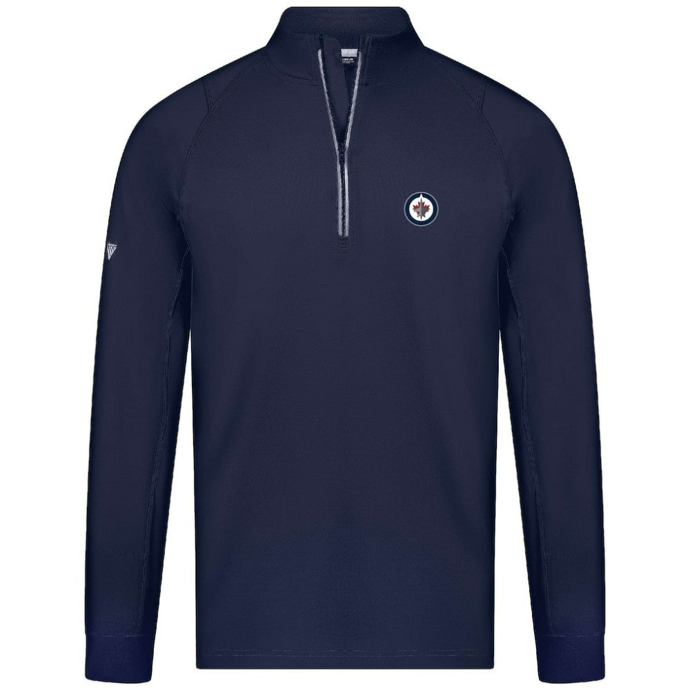 Winnipeg Jets Levelwear Theory Insignia Core Quarter-Zip Pullover Top Online