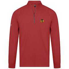 Chicago Blackhawks Levelwear Theory Insignia Core Quarter-Zip Pullover Top For Sale