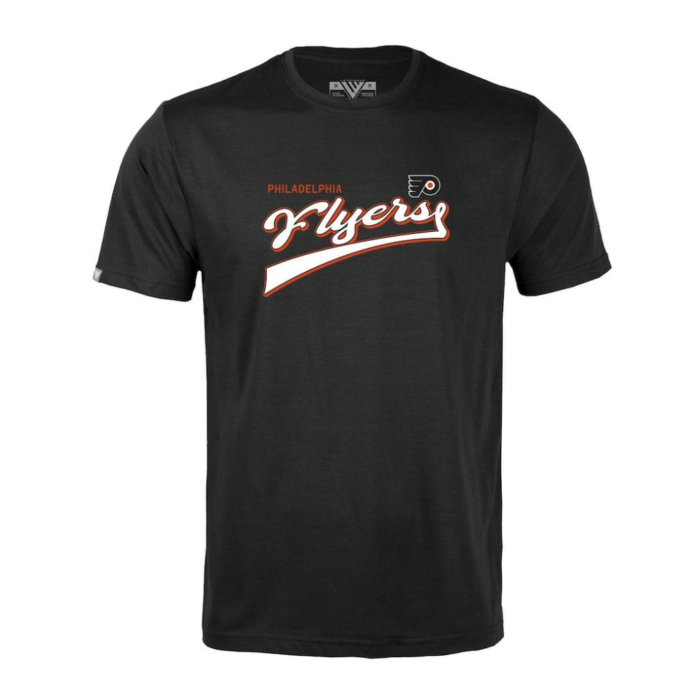 Philadelphia Flyers Levelwear Richmond Retro Script T-Shirt Online
