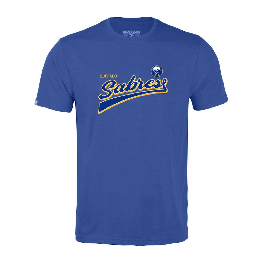 Buffalo Sabres Levelwear Richmond Retro Script T-Shirt Discount