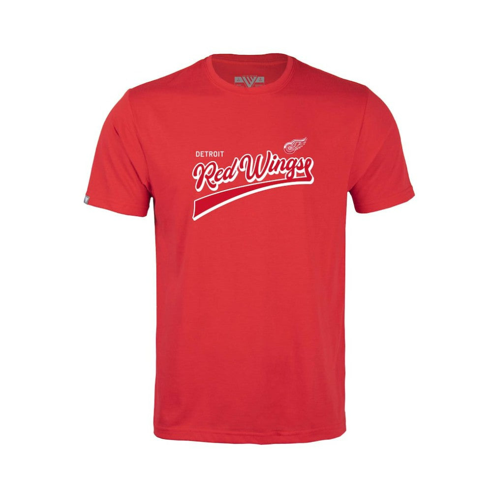 Detroit Red Wings Levelwear Youth Little Richmond Retro Script T-Shirt Online