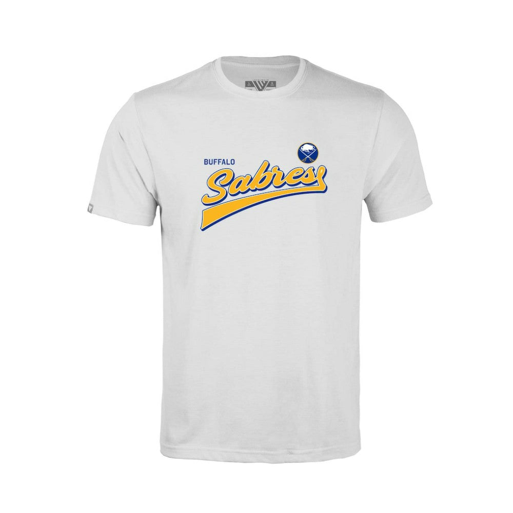 Buffalo Sabres Levelwear Youth Little Richmond Retro Script T-Shirt Outlet