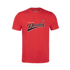 New Jersey Devils Levelwear Youth Little Richmond Retro Script T-Shirt Discount