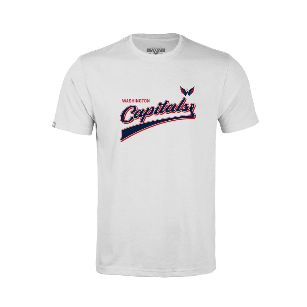 Washington Capitals Levelwear Youth Little Richmond Retro Script T-Shirt Sale
