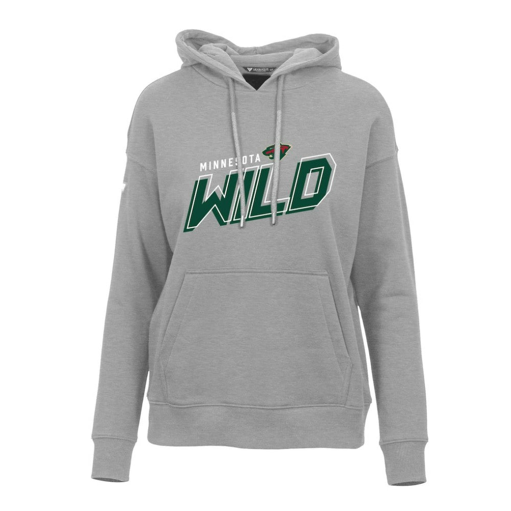 Minnesota Wild Levelwear Women's Adorn Premier 2.0 Fleece Pullover Hoodie Outlet