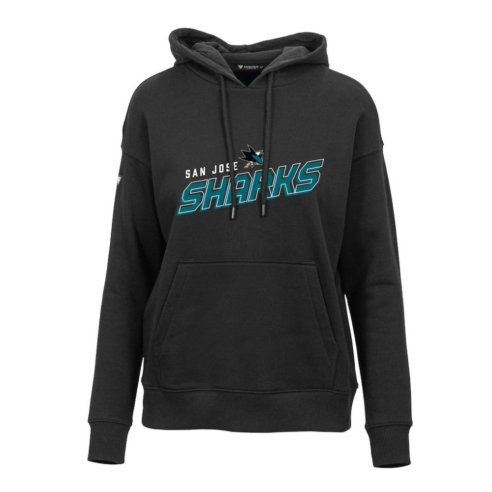 San Jose Sharks Levelwear Women's Adorn Premier 2.0 Fleece Pullover Hoodie Discount