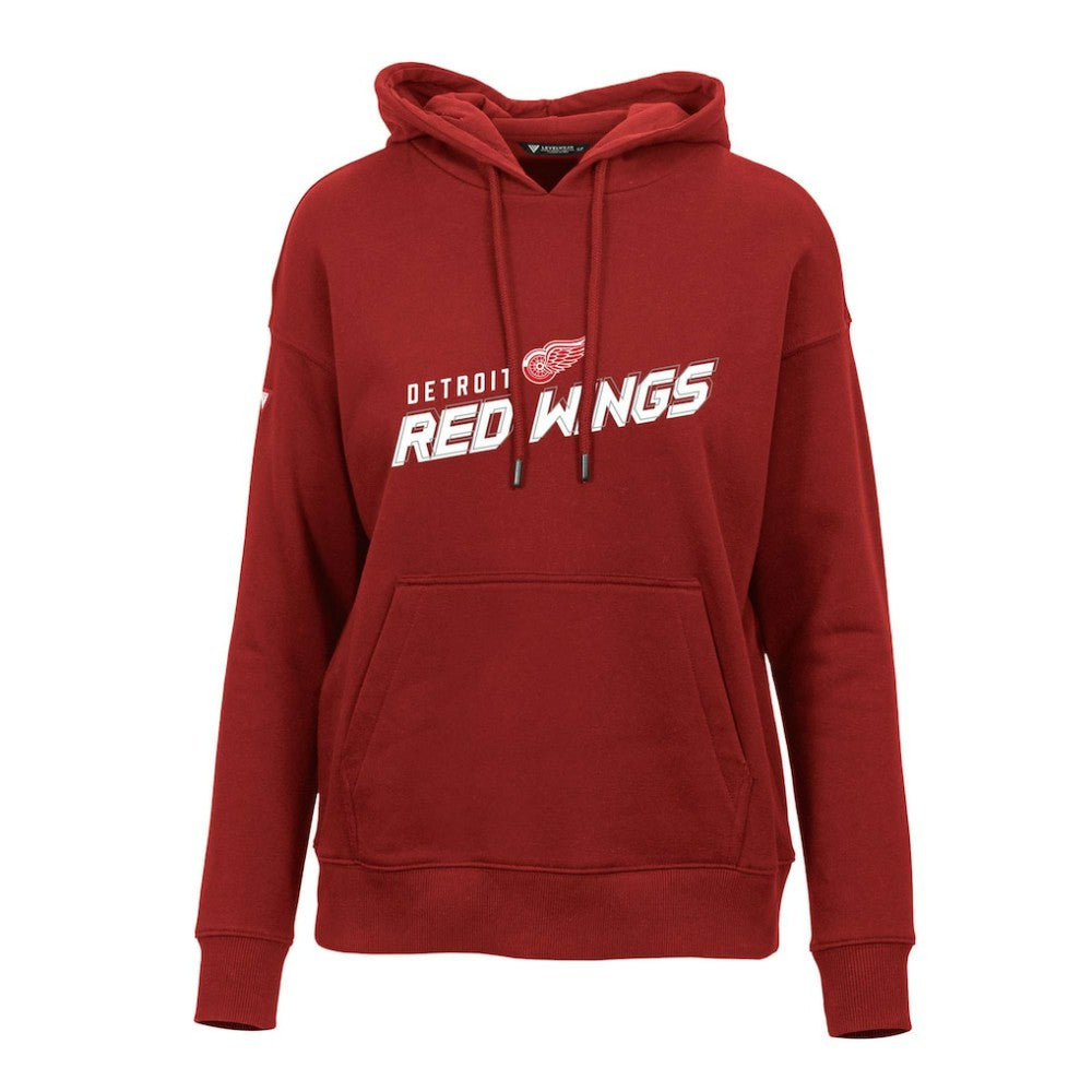 Detroit Red Wings Levelwear Women's Adorn Premier 2.0 Fleece Pullover Hoodie On Sale