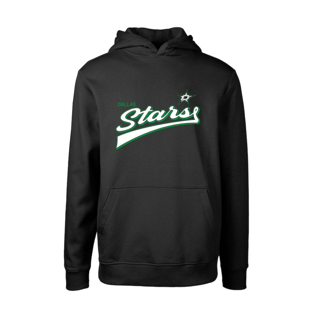 Dallas Stars Levelwear Youth Podium Retro Script Fleece Pullover Hoodie Online