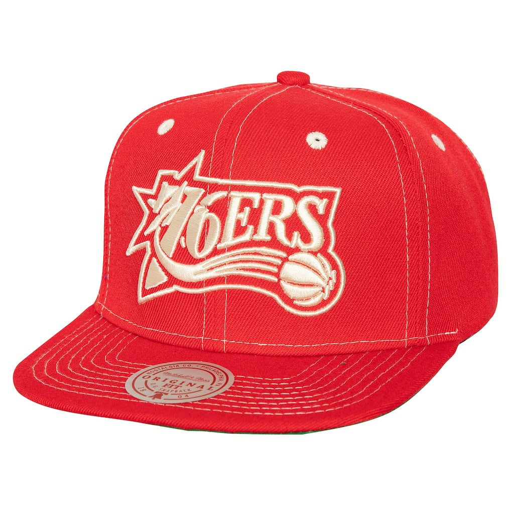Philadelphia 76ers Energy Contrast Snapback Hat On Sale