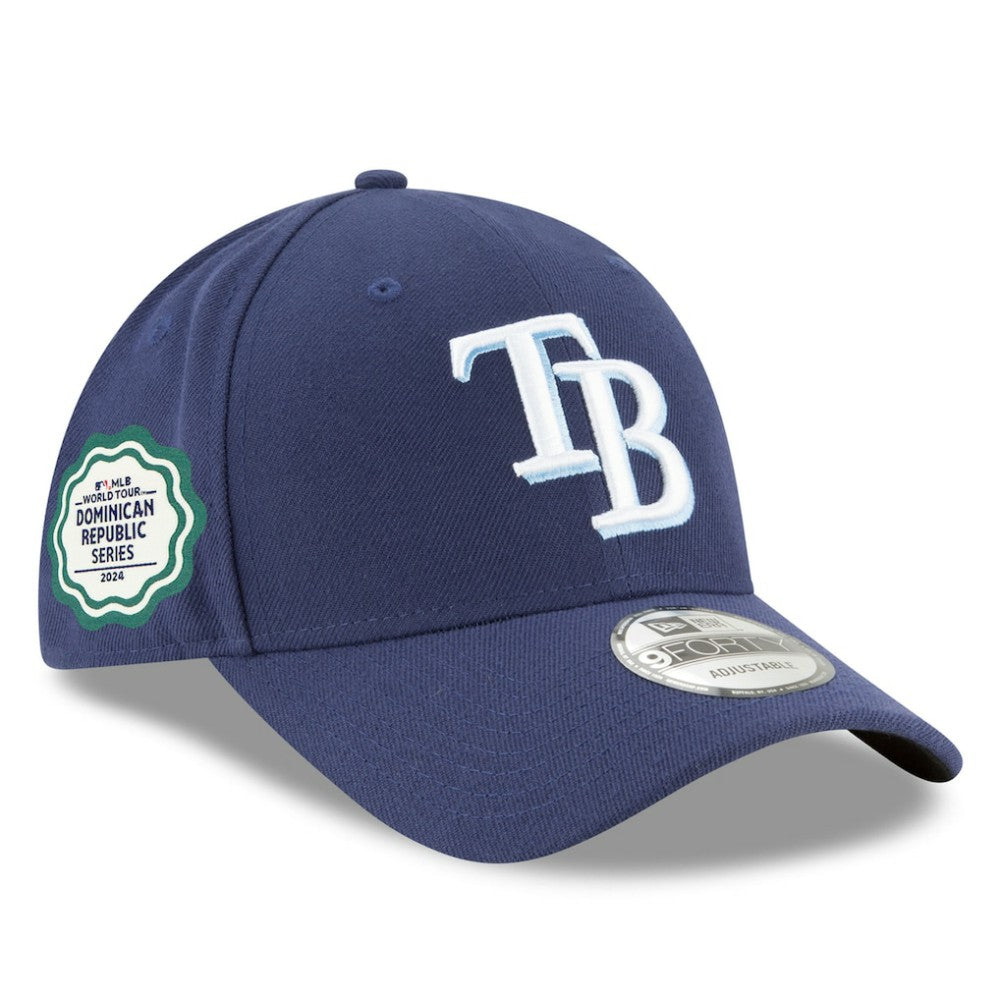 Tampa Bay Rays New Era 2024 MLB World Tour: Dominican Republic Series 9FORTY Adjustable Hat | MLB Discount