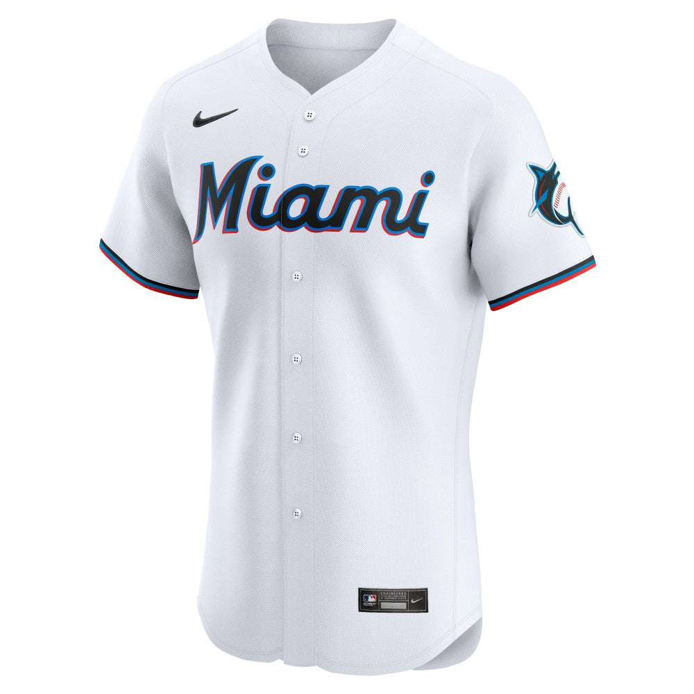 Eury Perez Miami Marlins Nike Home Elite Player Jersey | MLB Discount